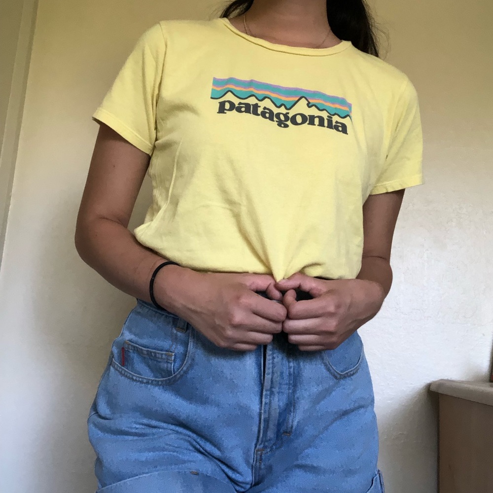Patagonia Buttercup Yellow Tee